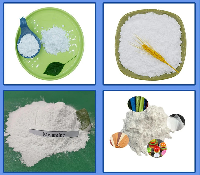 White Crystal Melamine Moulding Powder Raw Material 2