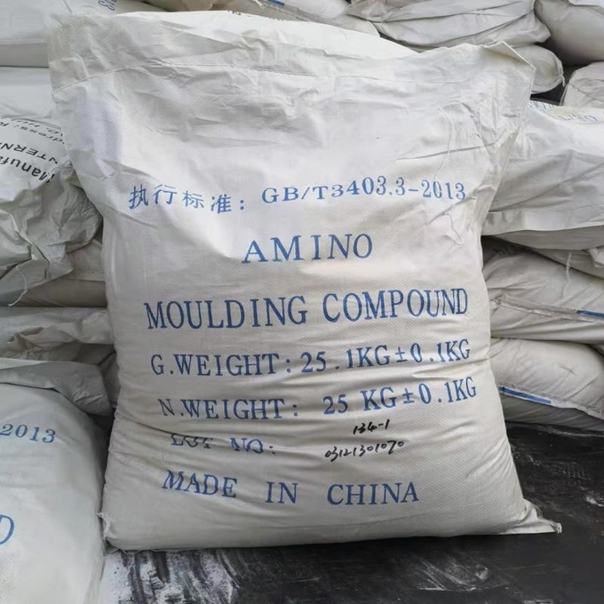 C3h6n6 Melamine Molding Compound For Making Plate Raw Material 1